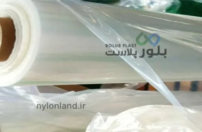 رول نایلون عریض شفاف